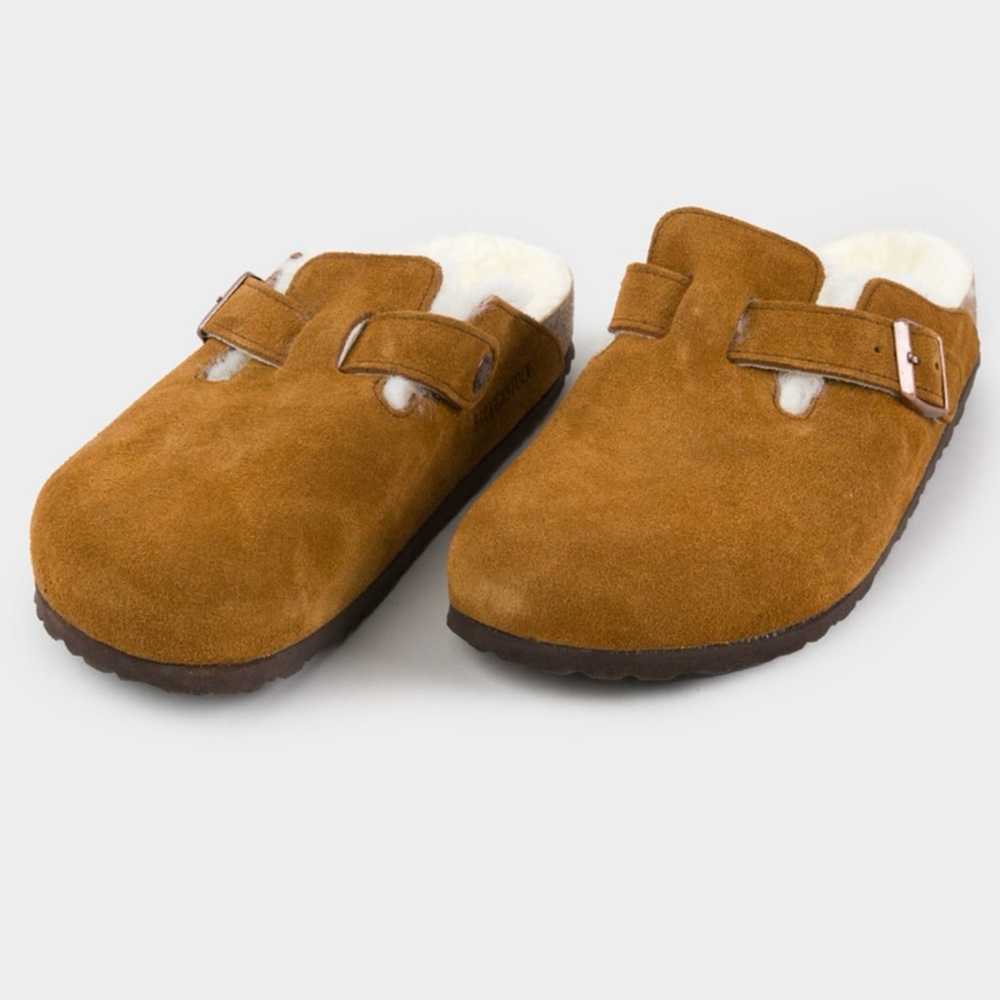 Birkenstock Boston Shearling
Suede Leather
